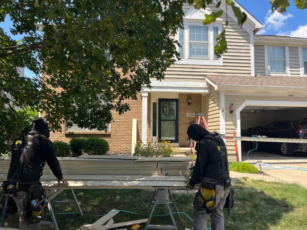 HIlliard, Ohio siding and siding