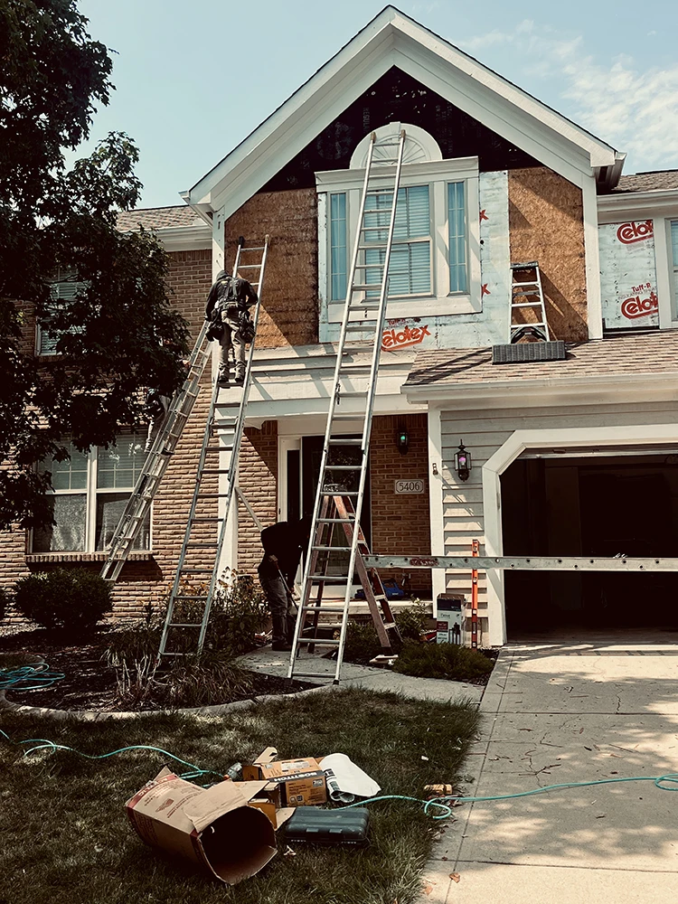 Repairs 13 roofing siding gutters repairs columbus ohio big darby contracting