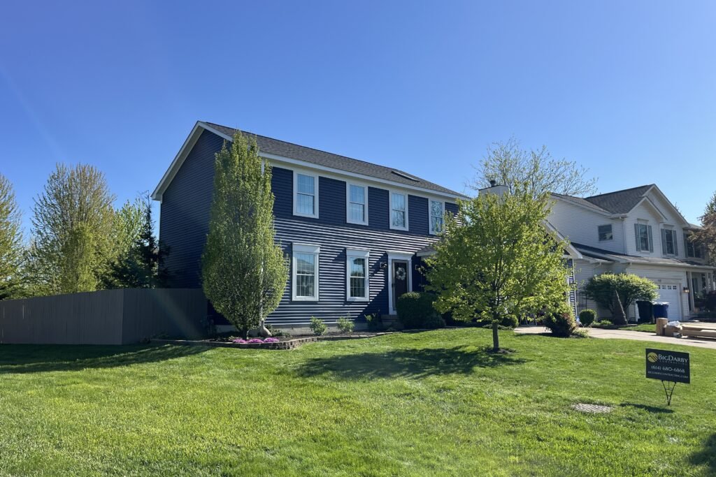 Vinyl Siding Blue